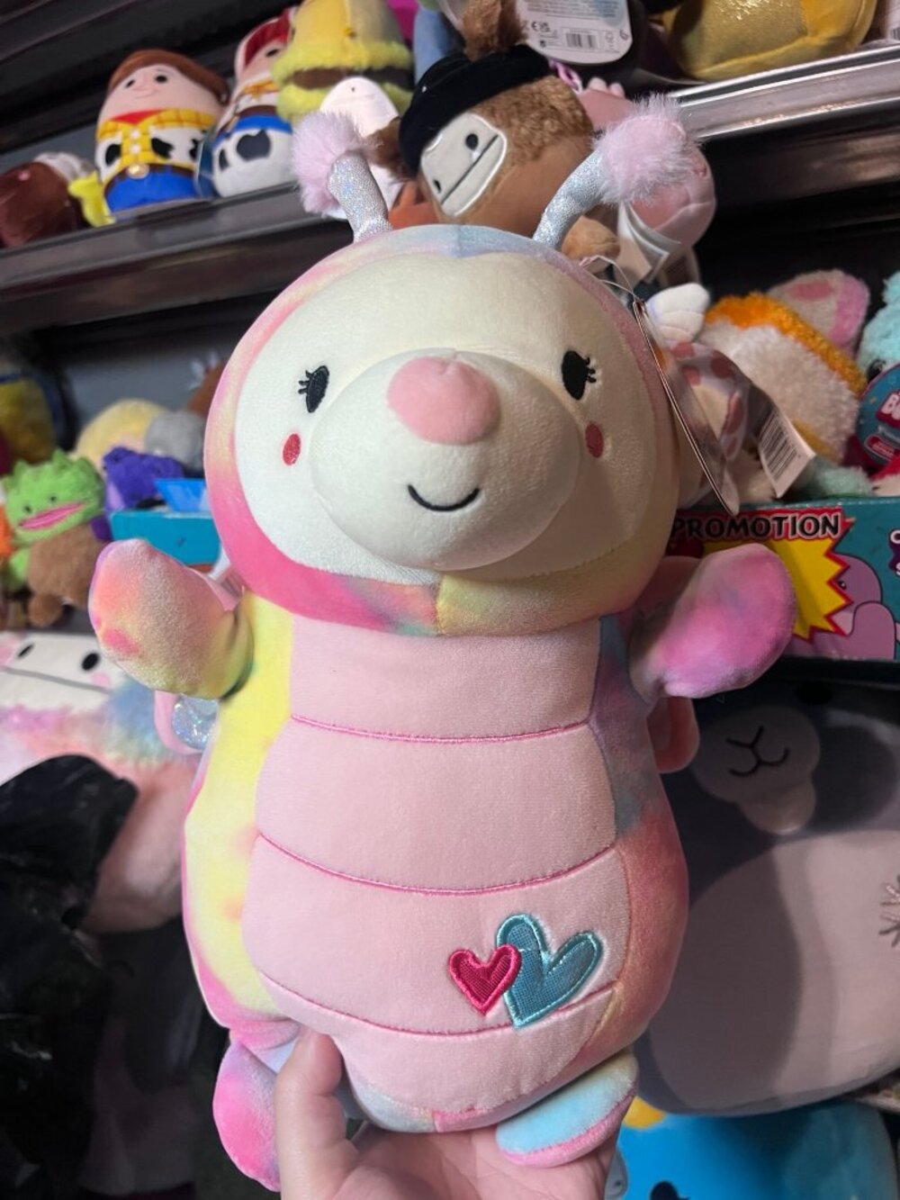 Squishmallow 12" Wren The Butterfly Hugmee Valentine Kelly Toys NWT